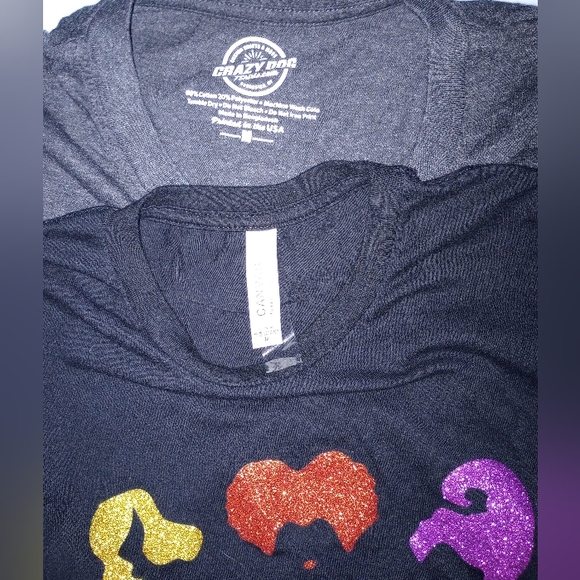 2 Halloween Maturity tshirts Hocus Pocus Lil Pumpkin Beaded  Earrings - Picture 12 of 12